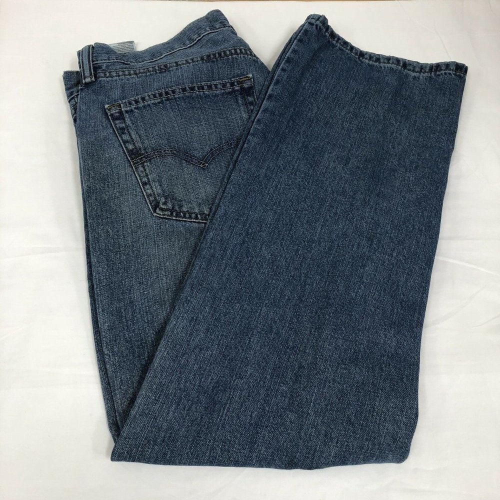 Mens Levi Strauss 559 W33 L30 Jeans Medium Wash - Picture 6 of 10